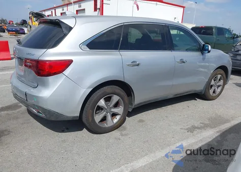 2014 Acura Mdx from USA, damaged, VIN 5FRYD4H2XEB029159